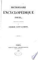 Dictionnaire encyclopédique usuel
