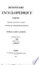 Dictionnaire encyclopédique usuel