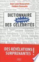 Dictionnaire étonnant des célébrités