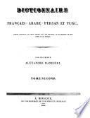 Dictionnaire français-arabe-persan et turc