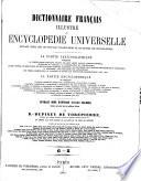 Dictionnaire français illustré et encyclopédie universelle