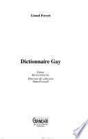 Dictionnaire gay