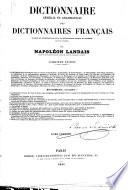 Dictionnaire général et grammatical des dictionnaires français