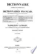 Dictionnaire général et grammatical des dictionnaires Francais