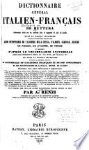 Dictionnaire générale italien-français de Buttura, entièrement refait ...