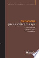 Dictionnaire genre & science politique