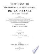 Dictionnaire géographique et adminisratif de la France ...