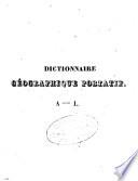 Dictionnaire géographique portatif... revu avec soin et précédé d'un vocabulaire de mots génériques servant à expliquer le sens des noms géographiques...