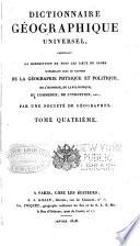 Dictionnaire géographique universel