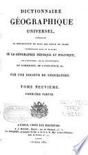 Dictionnaire géographique universel