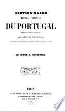 Dictionnaire historico-artistique du Portugal