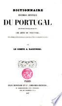 Dictionnaire historico- artistique du Portugal
