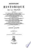 Dictionnaire historique de la France