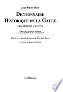 Dictionnaire historique de la Gaule