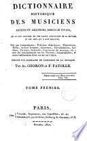 Dictionnaire historique des musiciens