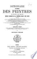 Dictionnaire historique des peintres de toutes les écoles