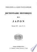 Dictionnaire historique du Japon