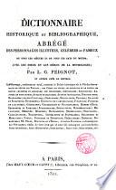 Dictionnaire historique et bibliographique