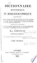 Dictionnaire historique et bibliographique