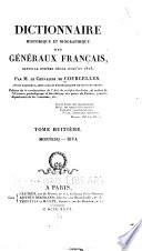 Dictionnaire historique et biographique des généraux français, depuis le onzième siècle jusqu'en 1820