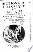 Dictionnaire historique et critique