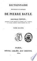 Dictionnaire historique et critique