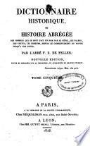 Dictionnaire historique: I-L