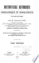 Dictionnaire historique