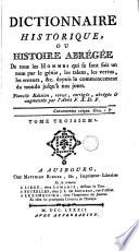 Dictionnaire historique