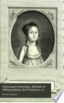 Dictionnaire historique, littéraire et bibliographique des Françaises