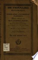 Dictionnaire historique, ou Biographie universelle classique