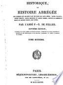 Dictionnaire historique, ou, Histoire abrégée