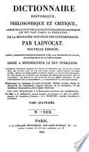Dictionnaire historique, philosophique et critique