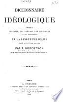 Dictionnaire idéologique