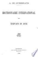Dictionnaire international des écrivains du jour