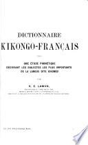 Dictionnaire Kikongo-Français