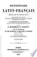 Dictionnaire Latin-français