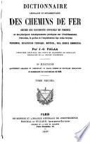 Dictionnaire législatifs et réglementaire des chemins de fer