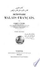 Dictionnaire malais-français