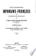 Dictionnaire Mpongwe-français