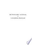 Dictionnaire national des Canadiens-franc̜ais (1608-1760).: Partie historique, A-Z