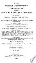 Dictionnaire nouveau et universel