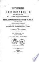 Dictionnaire numismatique