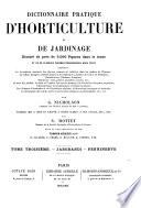 Dictionnaire pratique d'horticulture et de jardinage ...