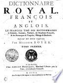 Dictionnaire Royal François Et Anglois