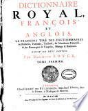 Dictionnaire royal, françois et anglois