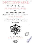 Dictionnaire royal, françois
