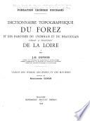 Dictionnaire topographique de la France, comprenant les noms de lieu anciens et modernes