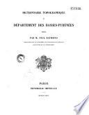 Dictionnaire topographique de la France...