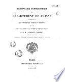 Dictionnaire topographique de la France